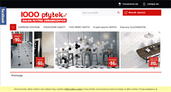 Desktop Screenshot of 1000lazienek.pl